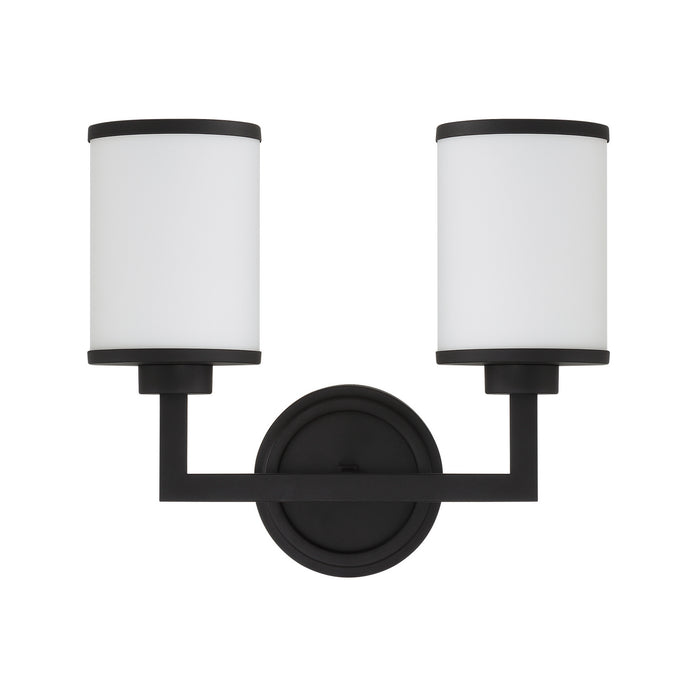 Crystorama BRY-8002-BF Bryant Two Light Wall Sconce Black Forged Alternate Image.jpg