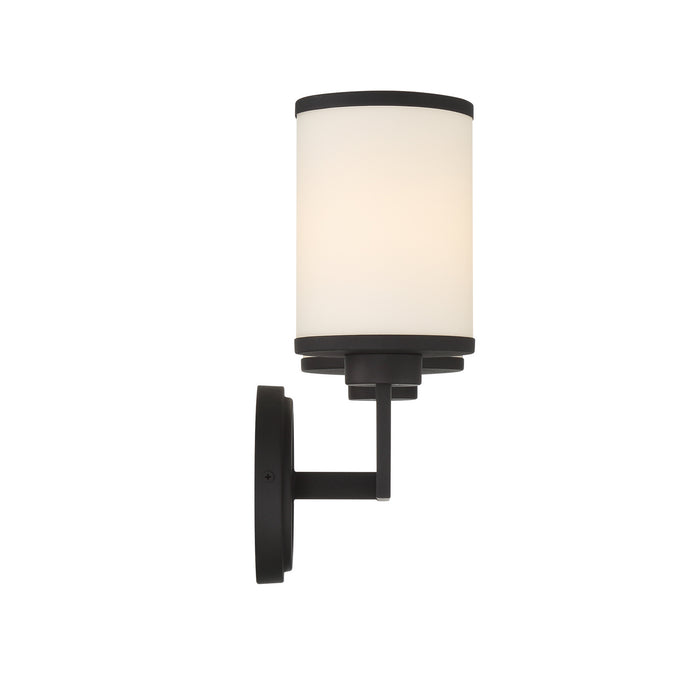 Crystorama BRY-8002-BF Bryant Two Light Wall Sconce Black Forged Alternate Image 2.jpg