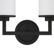 Crystorama BRY-8002-BF Bryant Two Light Wall Sconce Black Forged Alternate Image 4.jpg