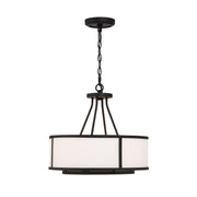Crystorama BRY-8004-BF Bryant Four Light Chandelier Black Forged Alternate Image 2.jpg