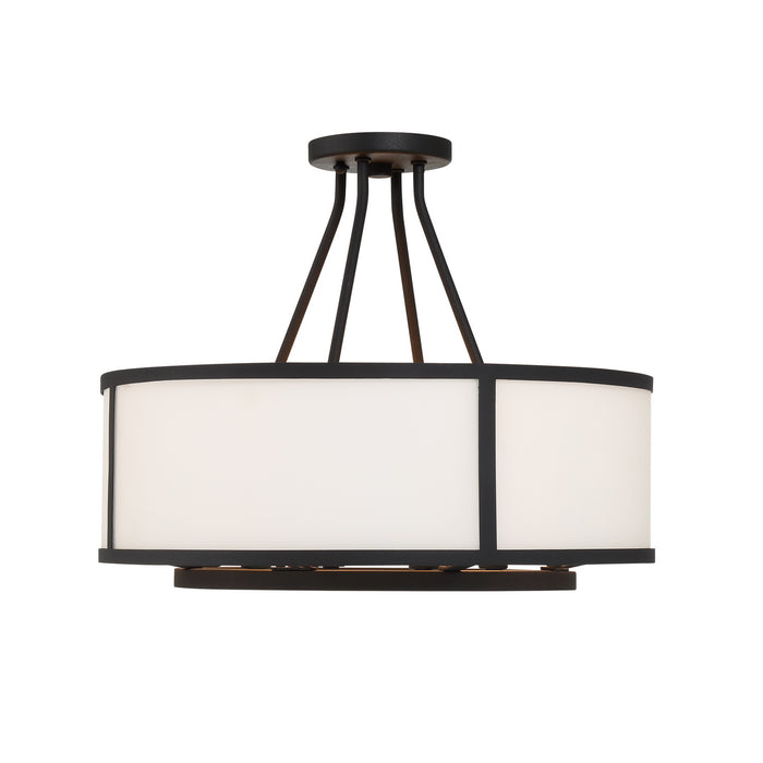 Crystorama BRY-8004-BF_CEILING Bryant Four Light Semi Flush Mount Black Forged Alternate Image 2.jpg
