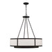 Crystorama BRY-8008-BF Bryant Eight Light Chandelier Black Forged Alternate Image.jpg
