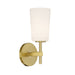 Crystorama COL-101-AG Colton One Light Wall Sconce Aged Brass Alternate Image.jpg