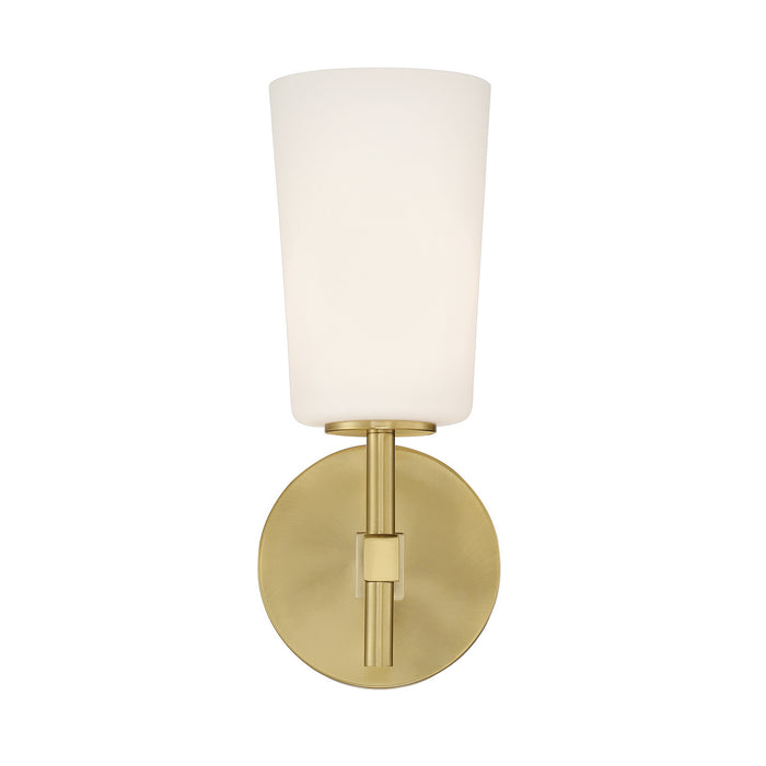Crystorama COL-101-AG Colton One Light Wall Sconce Aged Brass Alternate Image 2.jpg