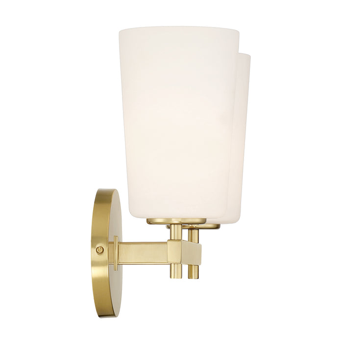 Crystorama COL-102-AG Colton Two Light Wall Sconce Aged Brass Alternate Image 2.jpg