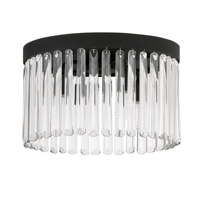 Crystorama EMO-5400-BF Emory Four Light Flush Mount Black Forged Alternate Image.jpg