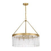 Crystorama EMO-5406-MG Emory Eight Light Chandelier Modern Gold Alternate Image.jpg