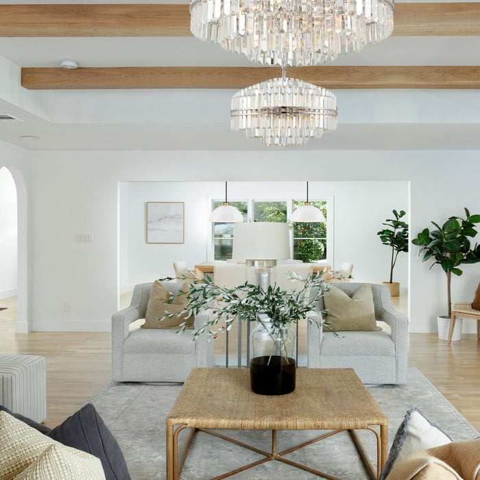 Crystorama HAY-1407-PN Hayes 16 Light Chandelier Polished Nickel Alternate Image 4.jpg