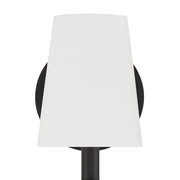 Crystorama PAY-921-BF Payton One Light Wall Sconce Black Forged Alternate Image 4.jpg
