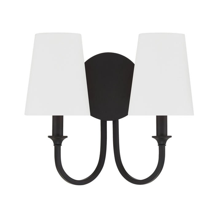 Crystorama PAY-922-BF Payton Two Light Wall Sconce Black Forged Alternate Image.jpg