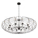 Crystorama ZUC-A9039-EB-GA Zucca Ten Light Chandelier English Bronze / Antique Gold Alternate Image 2.jpg