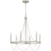 Quoizel BGA5021BN Brigitta Six Light Chandelier, Brushed Nickel Alternate Image.jpg