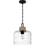Quoizel BTC1512MBK Baltic One Light Mini Pendant, Matte Black Alternate Image.jpg