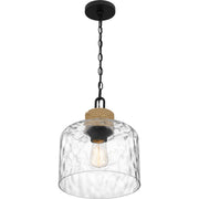 Quoizel BTC1512MBK Baltic One Light Mini Pendant, Matte Black Alternate Image 3.jpg