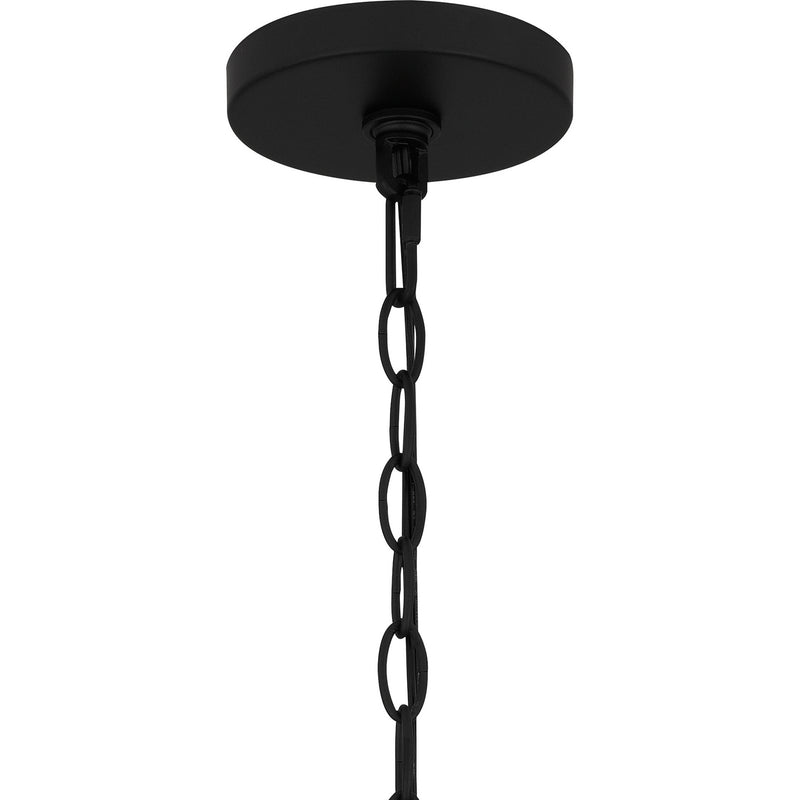 Quoizel BTC1512MBK Baltic One Light Mini Pendant, Matte Black Alternate Image.jpg