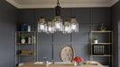 Quoizel BTC5025MBK Baltic Five Light Chandelier, Matte Black Alternate Image 7.jpg