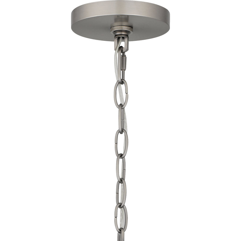 Quoizel BYN2824AN Bryn Five Light Pendant, Antique Nickel Alternate Image.jpg