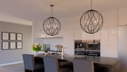 Quoizel BYN2824AN Bryn Five Light Pendant, Antique Nickel Alternate Image 6.jpg