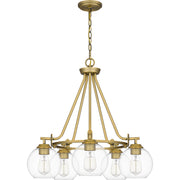 Quoizel CLD5025AB Celadon Five Light Chandelier, Aged Brass Alternate Image.jpg