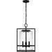 Quoizel DMN1514EK Damien Four Light Pendant, Earth Black Alternate Image 2.jpg