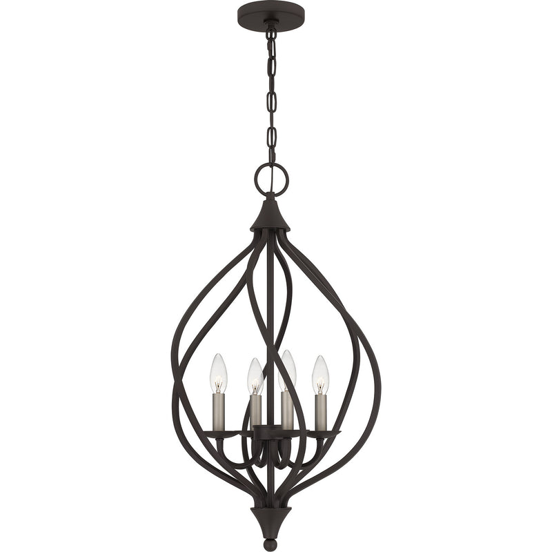 Quoizel DUP2816OZ Dupont Four Light Pendant, Old Bronze Alternate Image 2.jpg