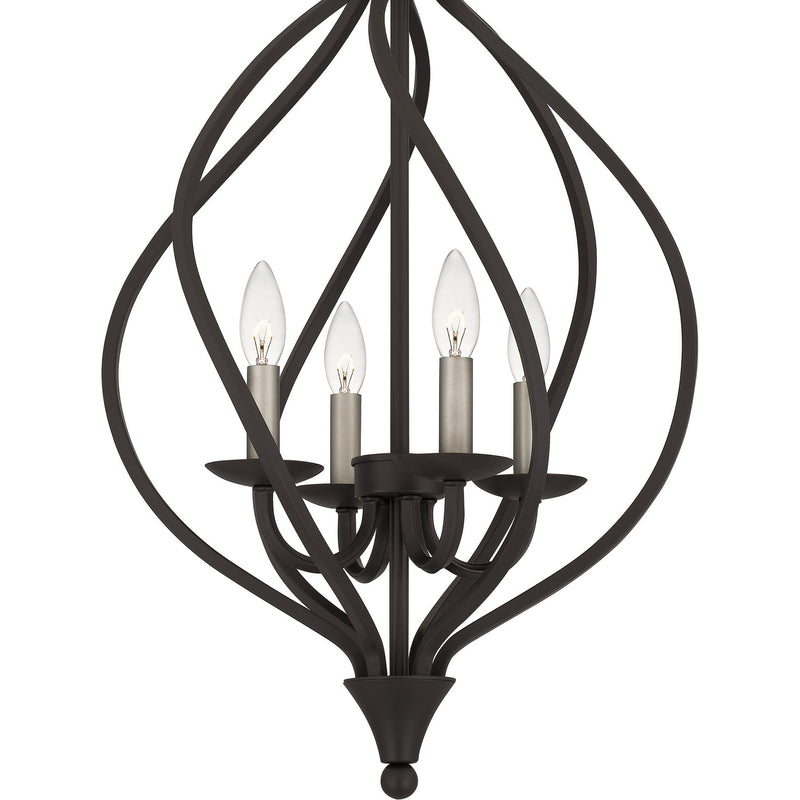 Quoizel DUP2816OZ Dupont Four Light Pendant, Old Bronze Alternate Image 4.jpg