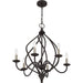 Quoizel DUP5025OZ Dupont Six Light Chandelier, Old Bronze Alternate Image 3.jpg