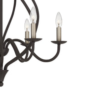 Quoizel DUP5025OZ Dupont Six Light Chandelier, Old Bronze Alternate Image 4.jpg