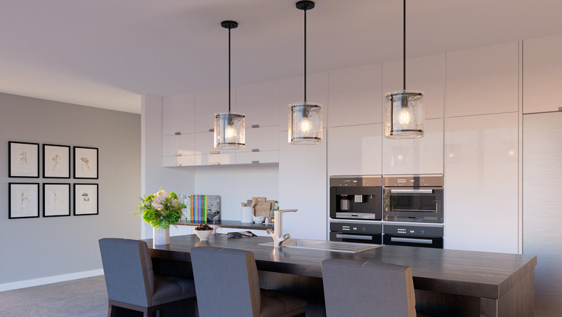 Quoizel FTS1509EK Fortress One Light Mini Pendant, Earth Black Alternate Image 6.jpg