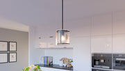 Quoizel FTS1509EK Fortress One Light Mini Pendant, Earth Black Alternate Image 7.jpg