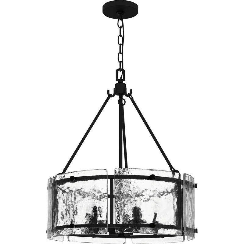 Quoizel FTS2821EK Fortress Five Light Pendant, Earth Black Alternate Image.jpg