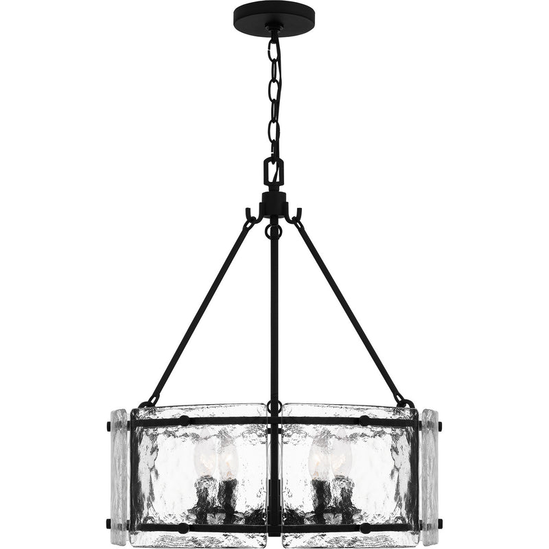 Quoizel FTS2821EK Fortress Five Light Pendant, Earth Black Alternate Image 2.jpg