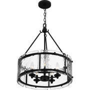 Quoizel FTS2821EK Fortress Five Light Pendant, Earth Black Alternate Image 3.jpg