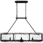 Quoizel FTS638EK Fortress Six Light Island Chandelier, Earth Black Alternate Image 2.jpg