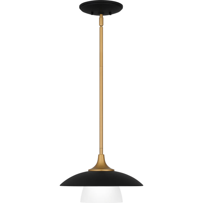 Quoizel FYT1512EK Fayette One Light Mini Pendant, Earth Black Alternate Image 2.jpg