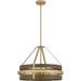 Quoizel GDN2820CG Gadsen Four Light Pendant, Champagne Gold Alternate Image.jpg