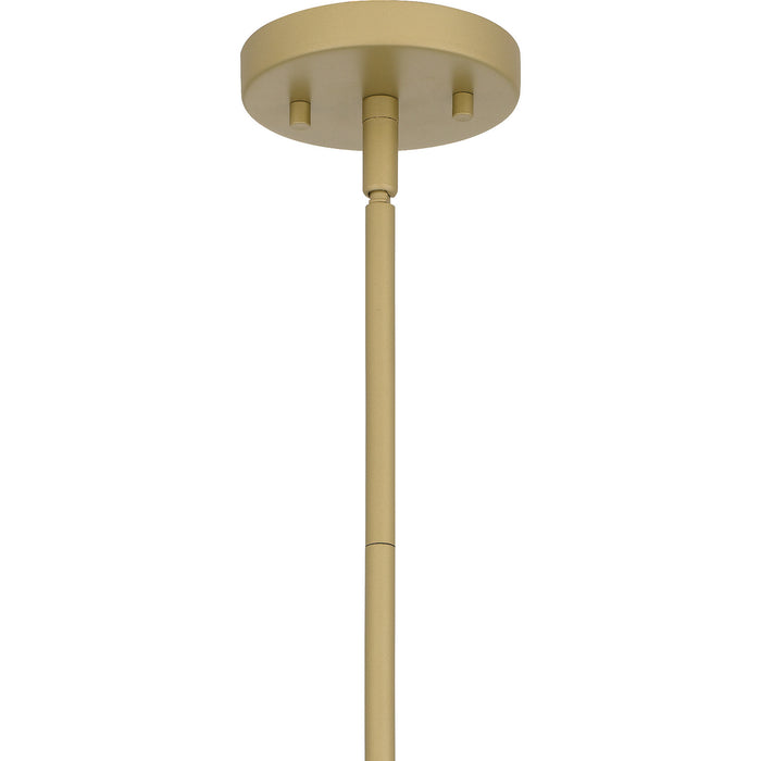 Quoizel GDN2820CG Gadsen Four Light Pendant, Champagne Gold Alternate Image.jpg