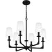 Quoizel HOG5024K Hough Six Light Chandelier, Mystic Black Alternate Image 3.jpg