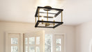 Quoizel KNW1713MBK Kynwyd Three Light Semi Flush Mount, Matte Black Alternate Image 6.jpg