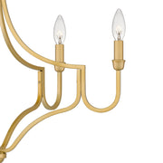 Quoizel MAB5026LG Mabel Five Light Chandelier, Light Gold Alternate Image 7.jpg