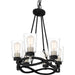 Quoizel OLK632EK Overlook Six Light Island Chandelier, Earth Black Alternate Image 4.jpg