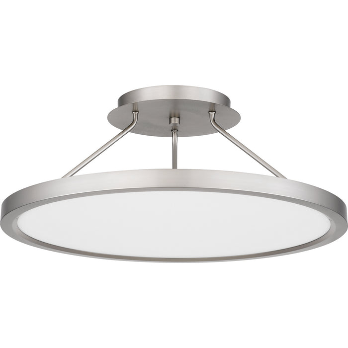 Quoizel OST1820BN Outskirts LED Semi Flush Mount, Brushed Nickel Alternate Image.jpg