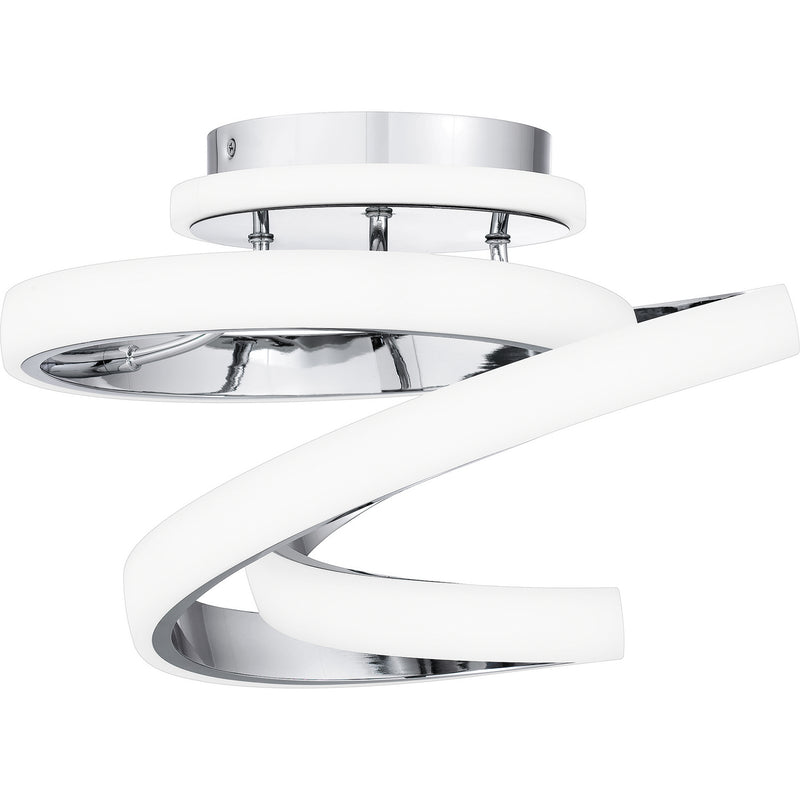 Quoizel PCAVI1713C Aviva LED Semi Flush Mount, Polished Chrome Alternate Image 2.jpg