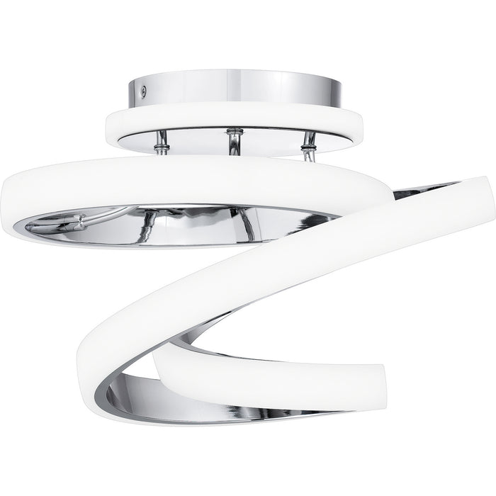 Quoizel PCAVI1713C Aviva LED Semi Flush Mount, Polished Chrome Alternate Image 2.jpg