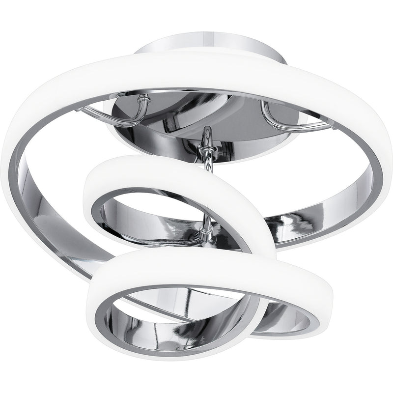 Quoizel PCAVI1713C Aviva LED Semi Flush Mount, Polished Chrome Alternate Image 3.jpg