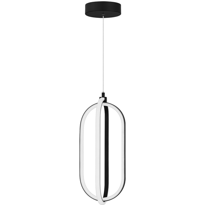 Quoizel PCCLT1507MBK Calista LED Mini Pendant, Matte Black Alternate Image.jpg