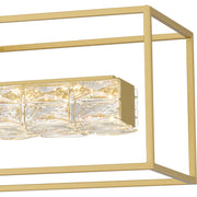 Quoizel PCDZ136SGD Dazzle LED Linear Chandelier, Soft Gold Alternate Image 4.jpg
