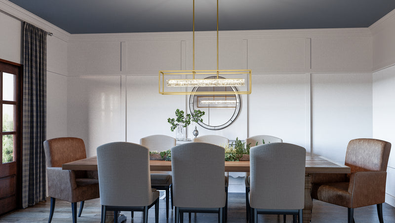 Quoizel PCDZ136SGD Dazzle LED Linear Chandelier, Soft Gold Alternate Image 7.jpg