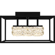 Quoizel PCDZ1716MBK Dazzle LED Semi Flush Mount, Matte Black Alternate Image 2.jpg