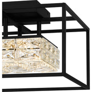 Quoizel PCDZ1716MBK Dazzle LED Semi Flush Mount, Matte Black Alternate Image 4.jpg